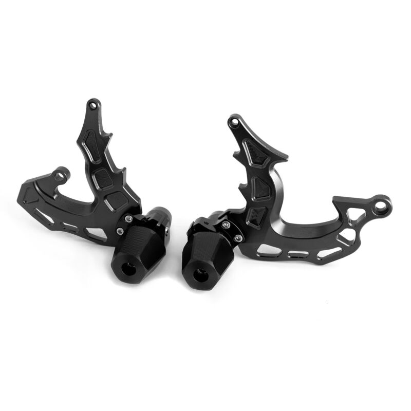 MT07 Fit MT-07 Protector Frame Crash Black 14-18 Sliders FZ07 Motorcycle Yamaha