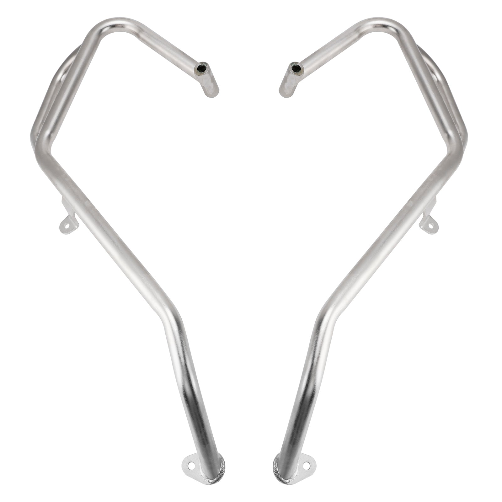 Honda X-Adv 750 2025+ Upper + Lower Engine Guard Frame Crash Bar Kit Silver