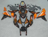 Amotopart 2007-2008 Honda CBR600RR Orange&Black Fairing Kit