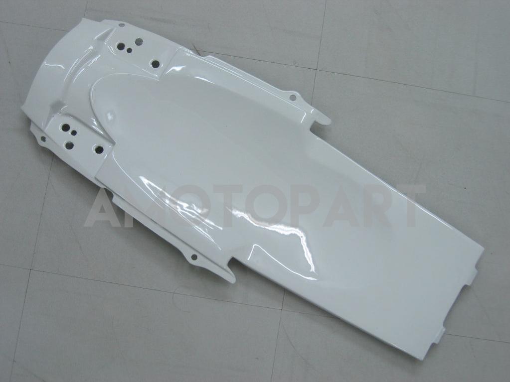 Amotopart 2005-2006 Suzuki GSXR1000 K5 Weiß mit schwarzem Streifenverkleidungskit