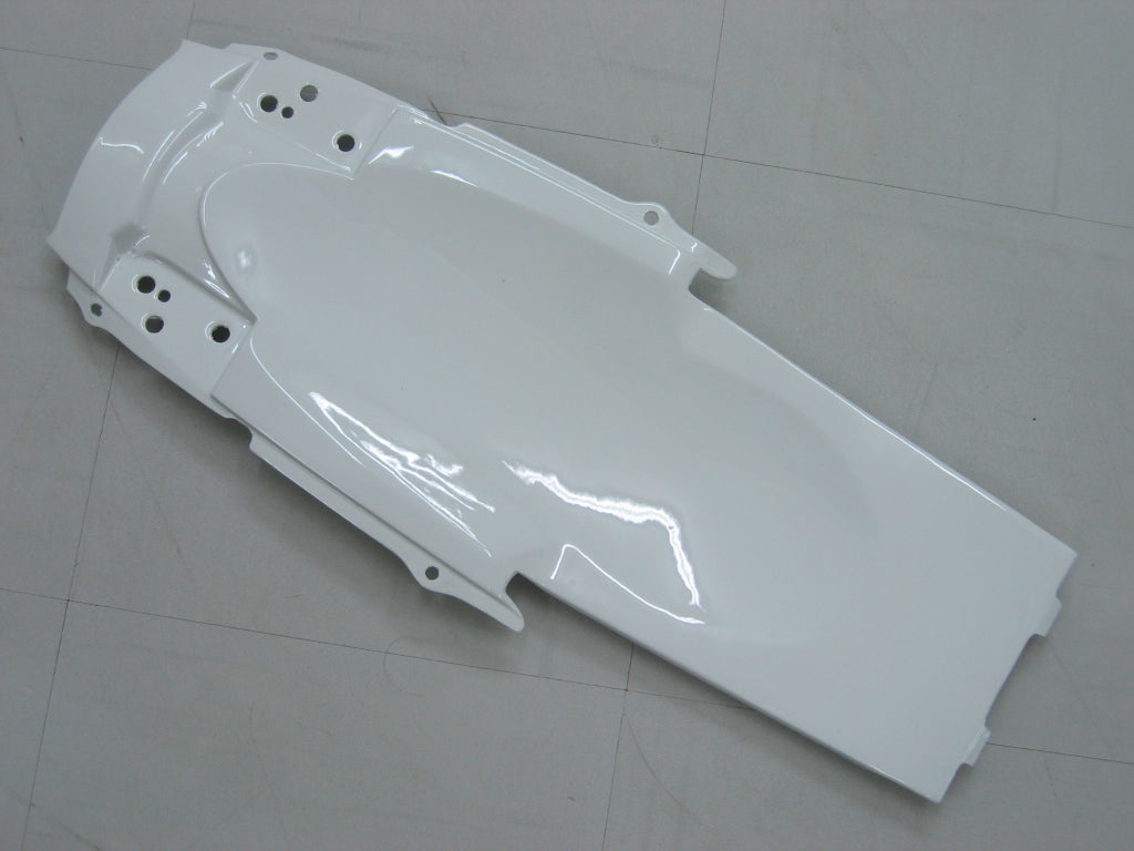 Amotopart 2005-2006 Suzuki GSXR1000 K5 White with Black Stripe Fairing Kit