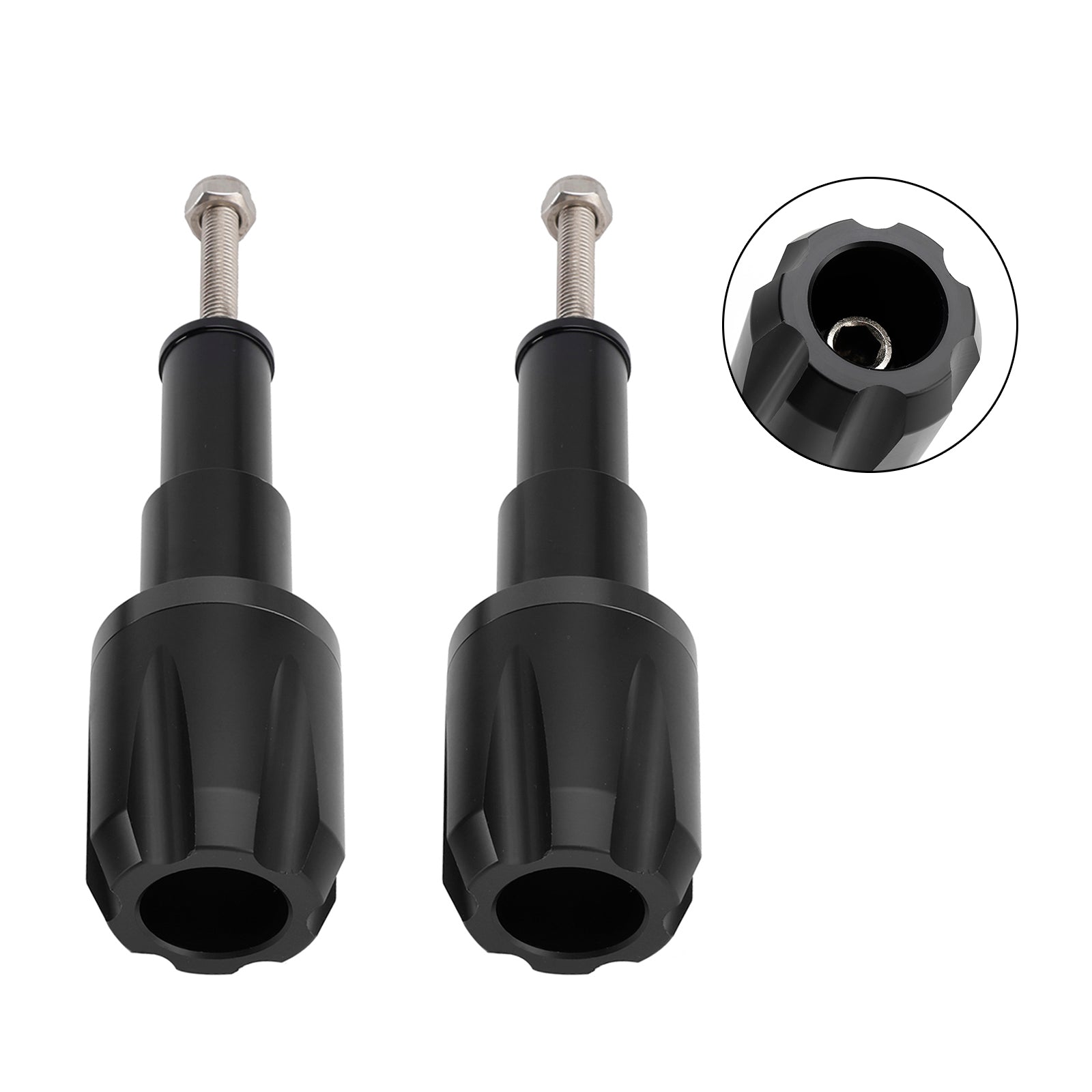 17-21ホンダ反乱軍cmx500 cm500クラッシュボビンプロテクタースライダーアルミニウムブラック