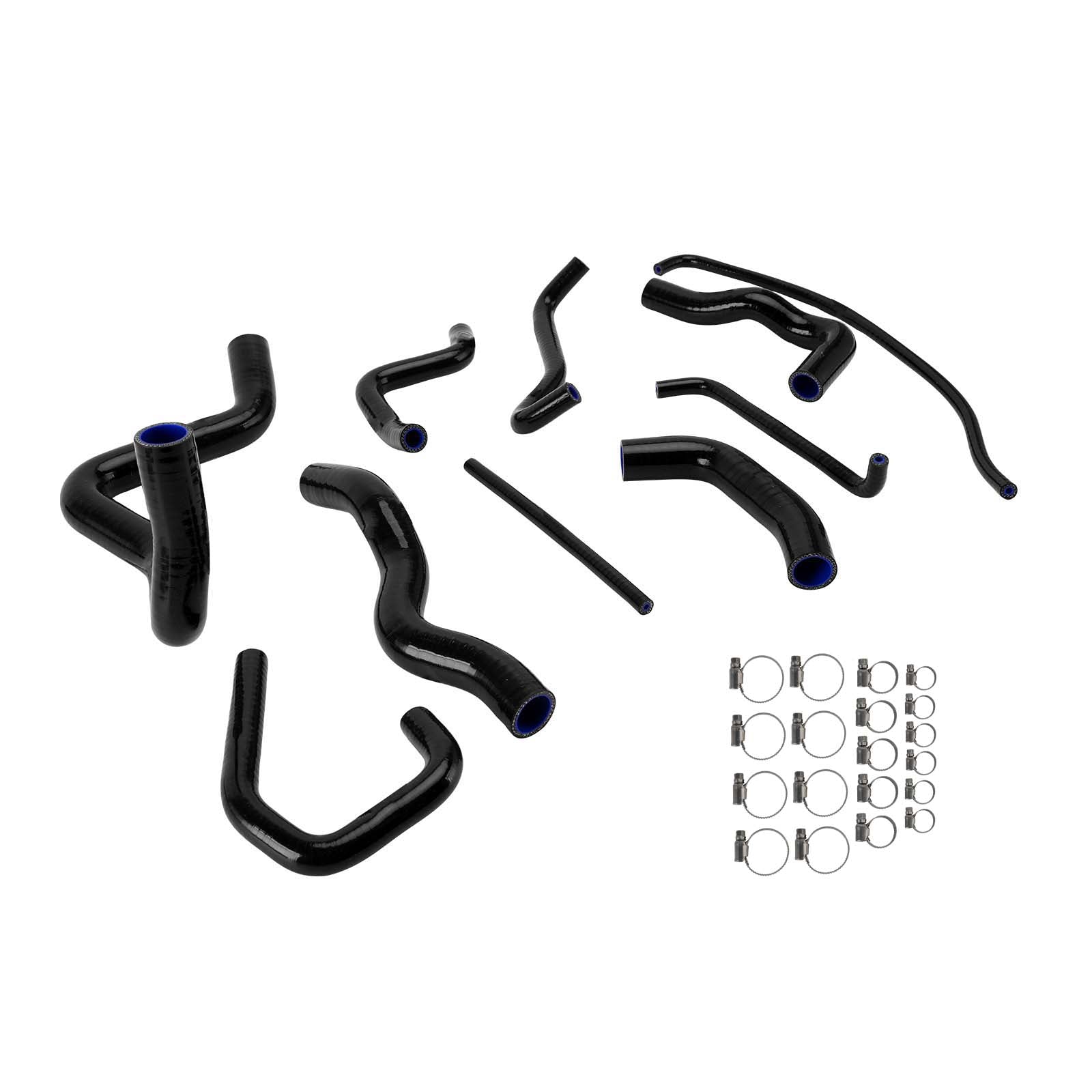 09-26 Kit de mangueira de refrigeração do radiador de silicone Kawasaki Ninja 636 ZX-6R