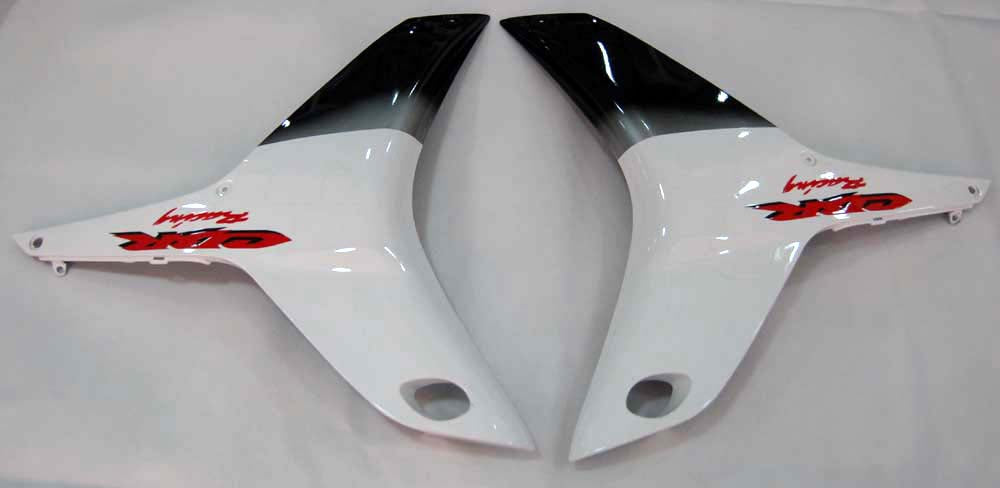 Amotopart 2009-2012 Honda CBR600RR Kit de carénage rouge et blanc