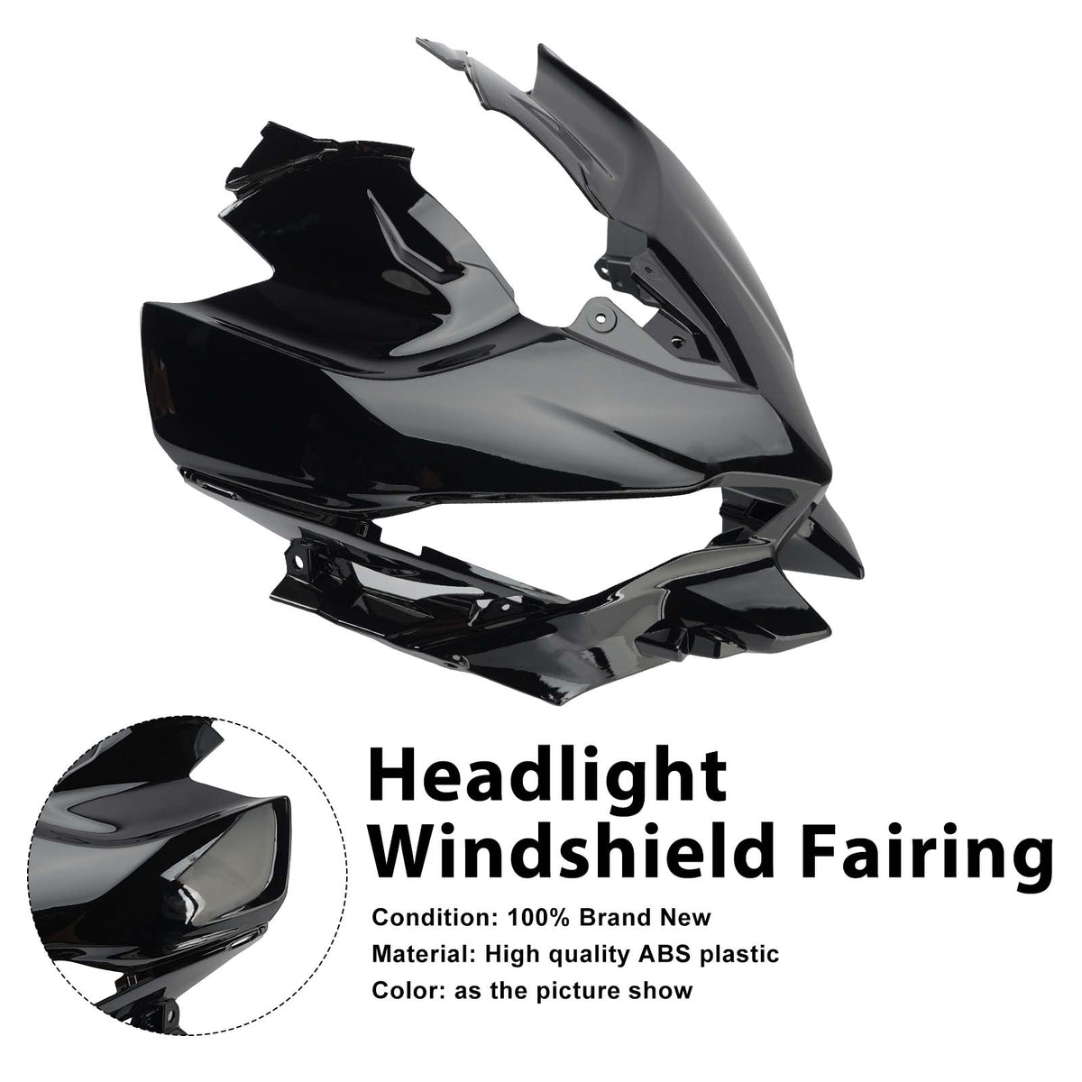 2019-2024 Kawasaki Versys 1000 Headlight Windshield Cover Fairing