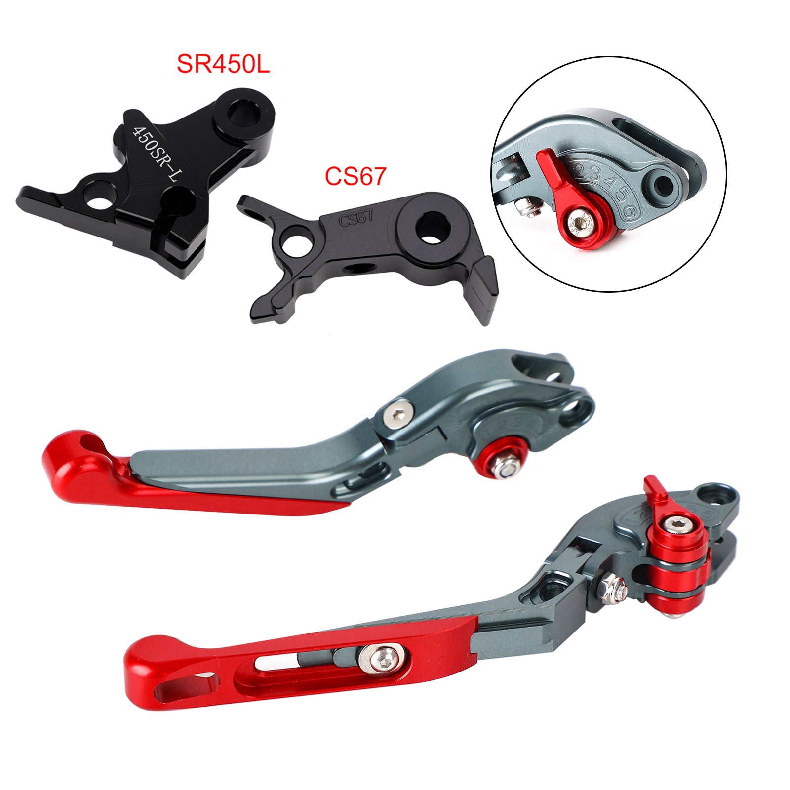 2024-2026 VOGE DS900X 900DSX Adjustable Clutch Brake Lever
