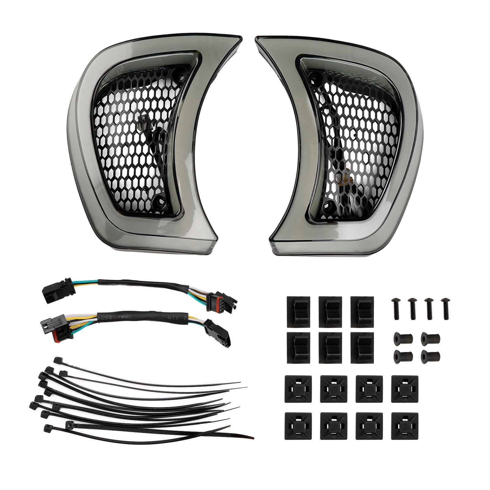 16-19 Harley FLTRU Road Glide Ultra Plug Play Phare Carénage Vent LED Lumière