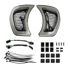 20-23 Harley FLTRK Road Glide Limited Plug Play Headlight Fairing Vent LED Light