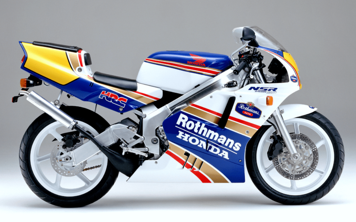 Amotopart 1990–1993 Honda NSR250 PGM-3 Verkleidung, blaues Style2-Set