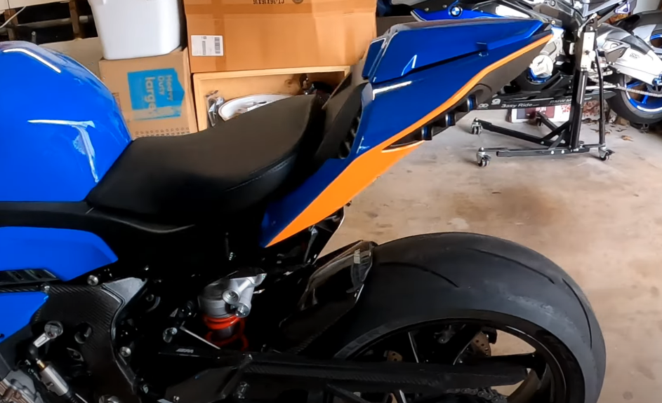 Amotopart 2019-2022 BMW M1000RR S1000RR Kit de carenado azul