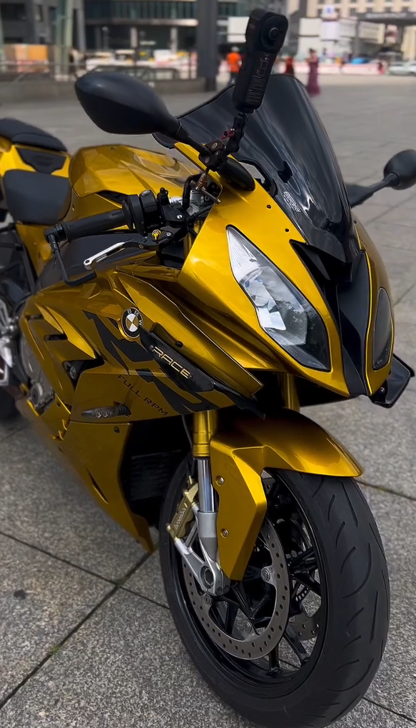 Amotopart 2017-2018 BMW S1000RR オール ゴールデン フェアリング キット