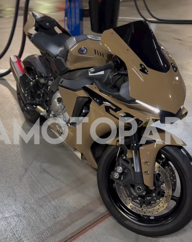 Amotopart 2015-2019 Yamaha YZF 1000 R1 Light Brown Fairing Kit