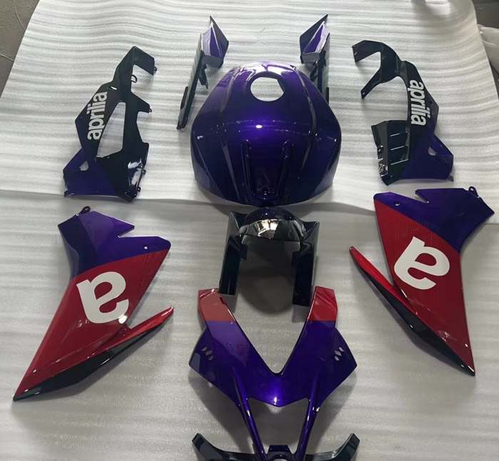 Amotopart Aprilia 2016-2020 RSV4 1000 Purple Red Fairing Kit