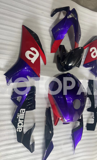 Amotopart Aprilia 2016-2020 RSV4 1000 Kit de carénage rouge violet