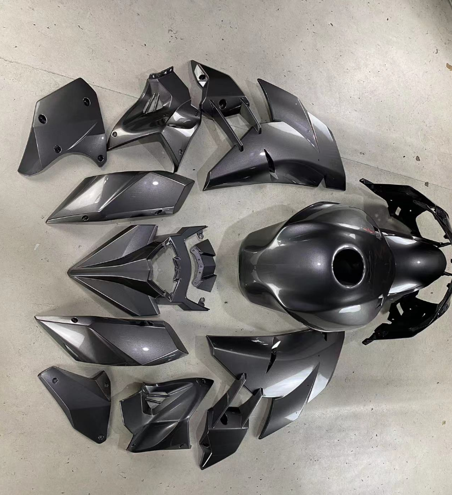 Amotopart 2015-2022 Kawasaki Ninja H2 Grey Fairing Kit (Copy)