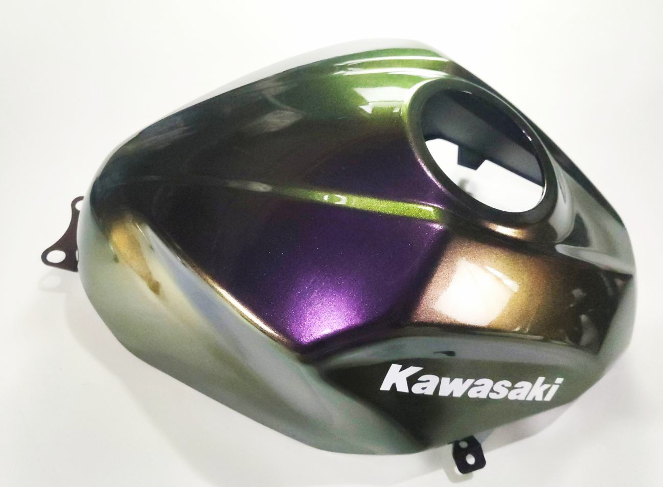 Amotopart  Kawasaki EX400/Ninja400 2018-2024 Gradient Purple & Green Fairing Kit