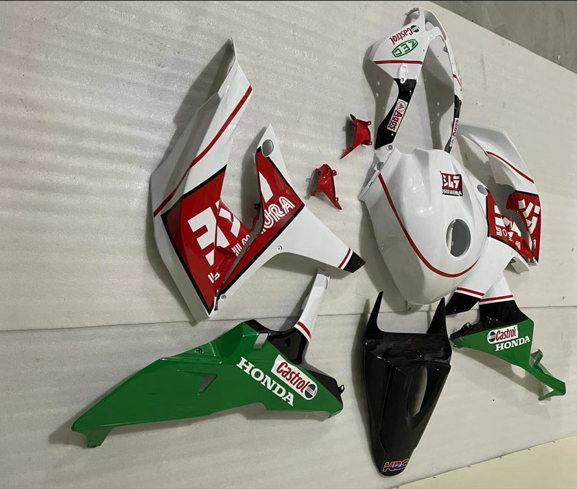 Kit carenatura verde e rosso Amotopart 2007-2008 Honda CBR600RR