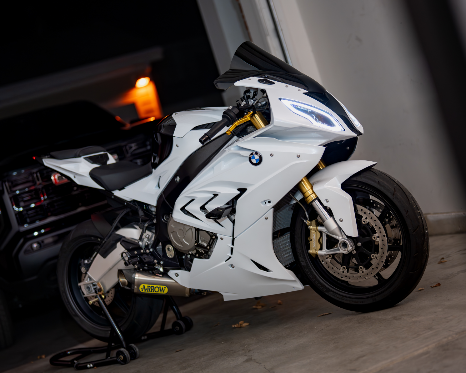 Amotopart BMW S1000RR 2017-2018 Blue & Black Fairing Kit