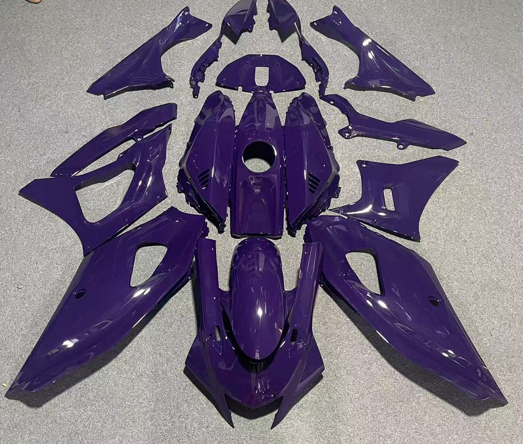 Amotopart 2021-2025 Yamaha YZF R7 Purple Fairing Kit