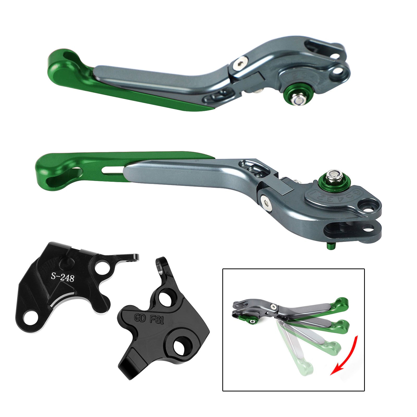 2008-2011 YAMAHA YZF R125 Adjustable Clutch Brake Lever