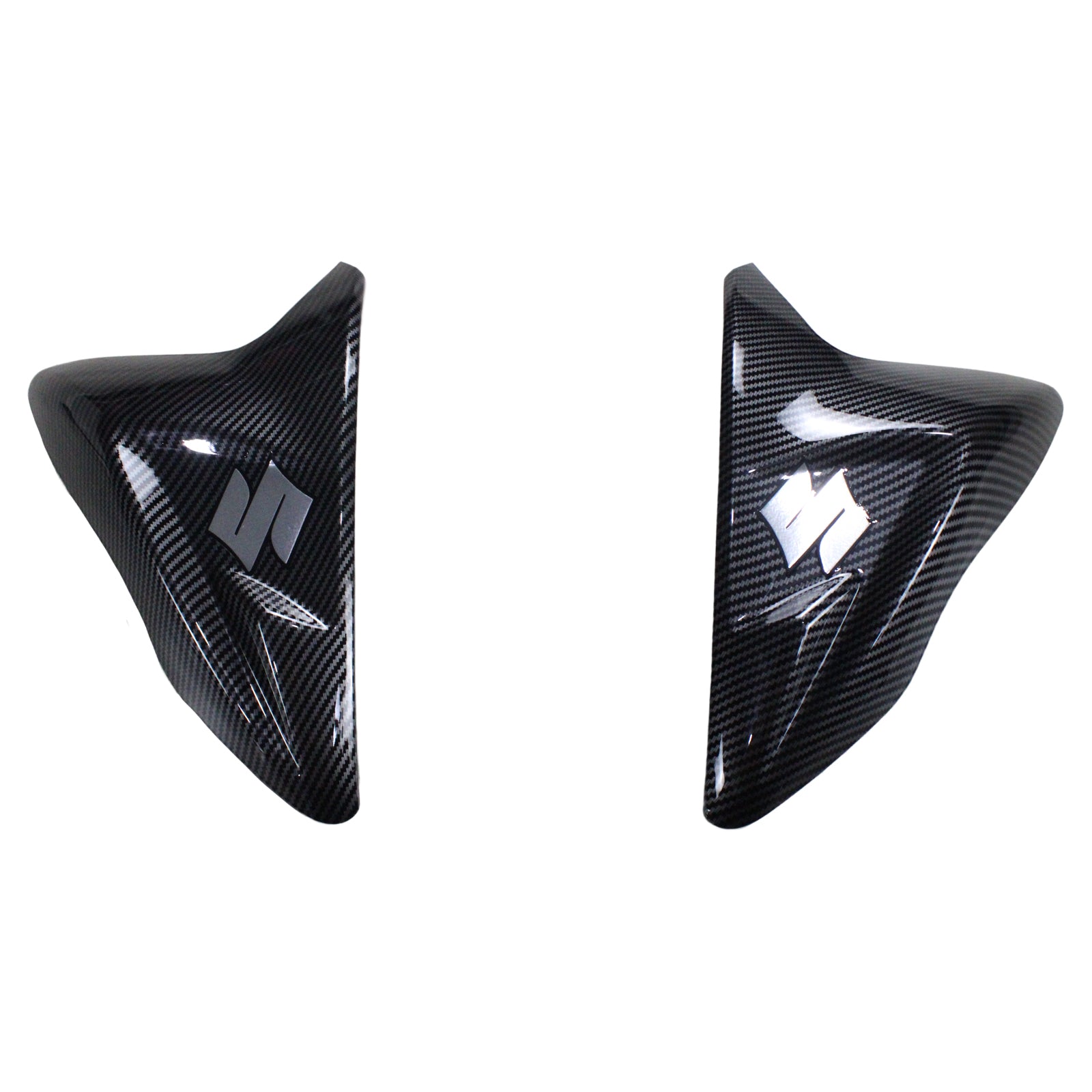 Amotopart 2011-2024 Suzuki GSXR 600/750 Verkleidungssatz aus Karbonfaser, Schwarz