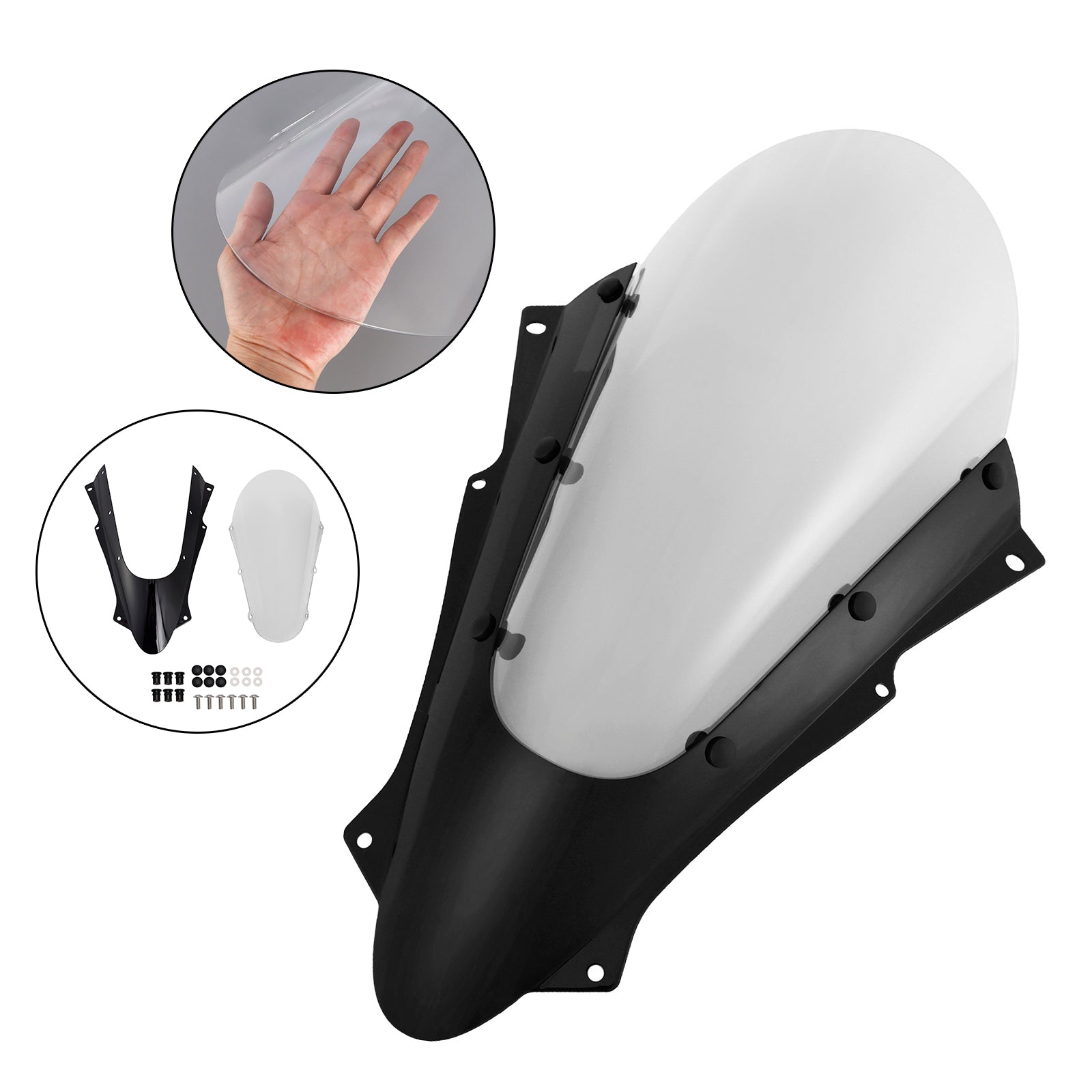 2023 Kawasaki ZX-4R ZX-4RR Windshield Windscreen