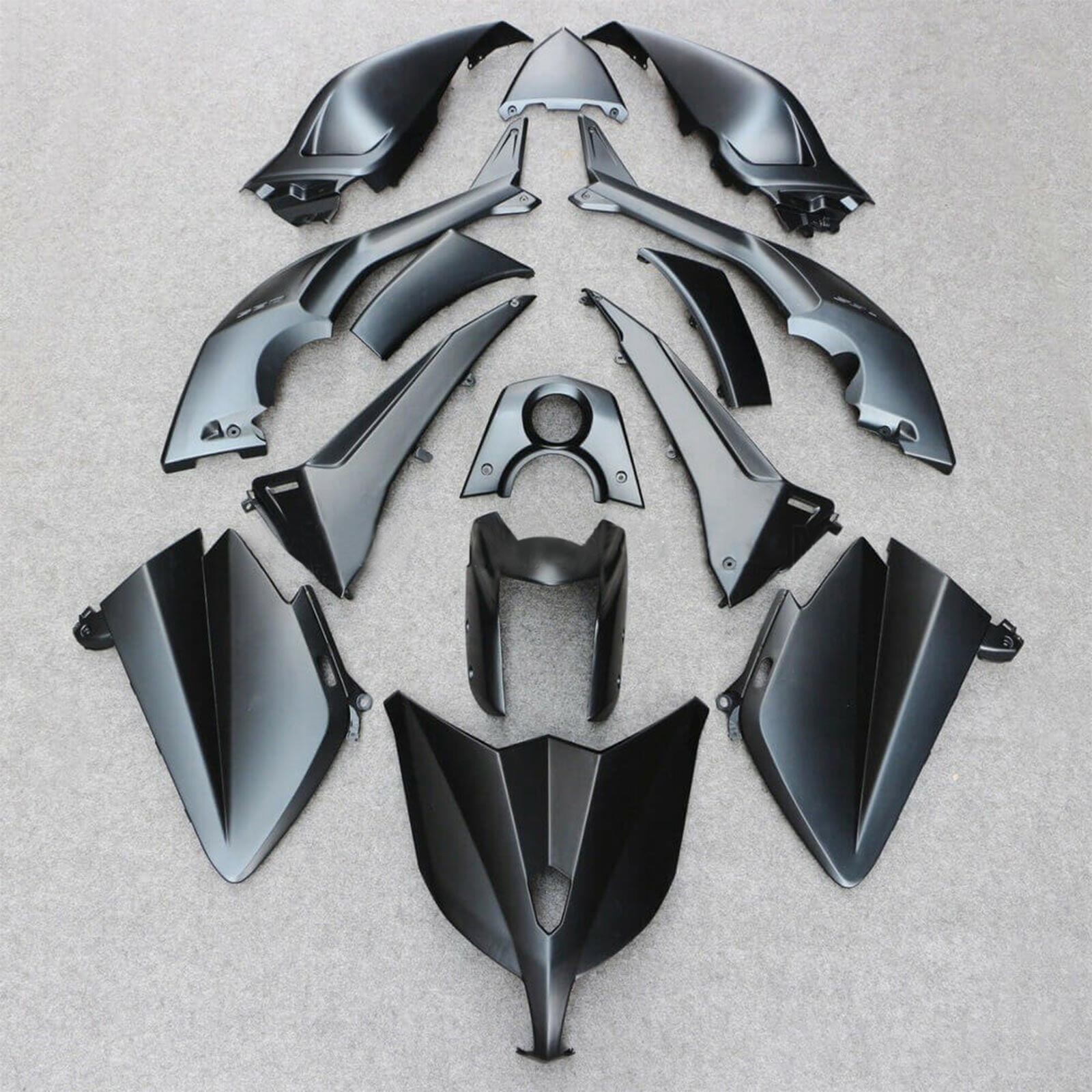 Amotopart 2012-2014 Yamaha T-Max TMAX530 Matte Black Fairing Kit