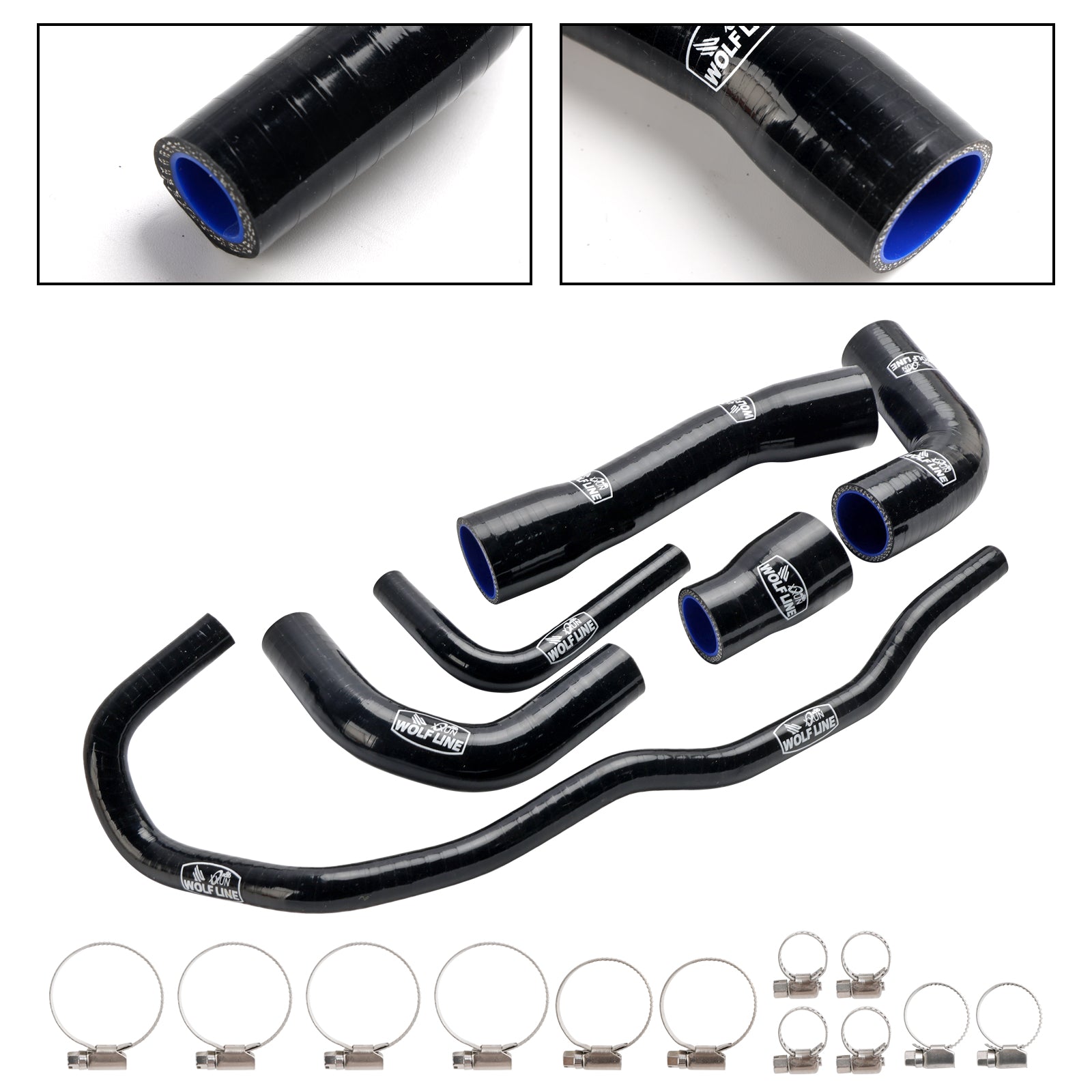 2021-2024 BMW S1000XR Silicone Radiator coolant Hose kit