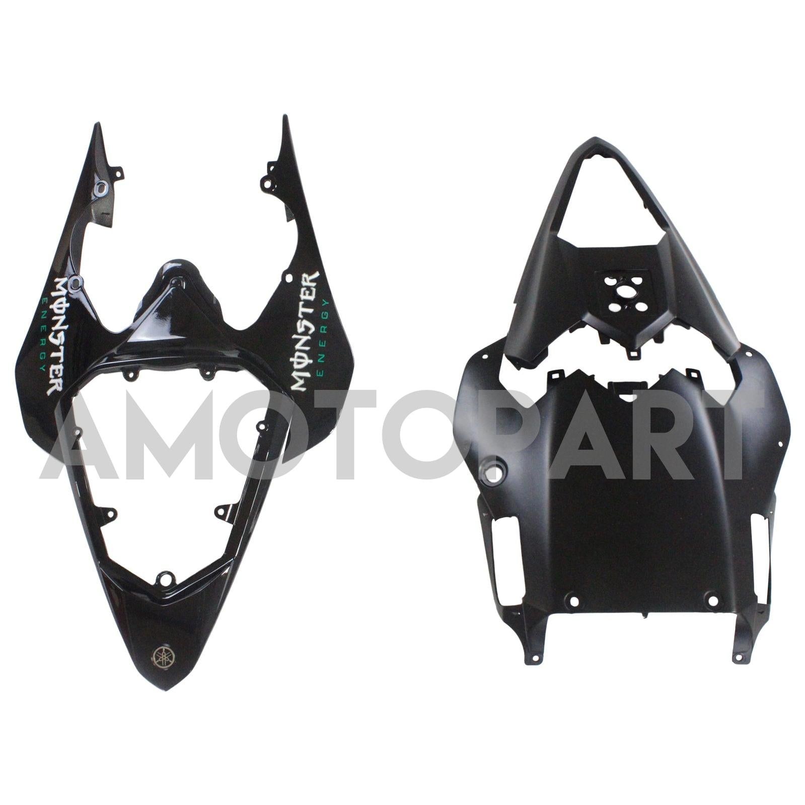Amotopart 2008-2016 YZF 600 R6 Yamaha Blau&Grünes Verkleidungsset