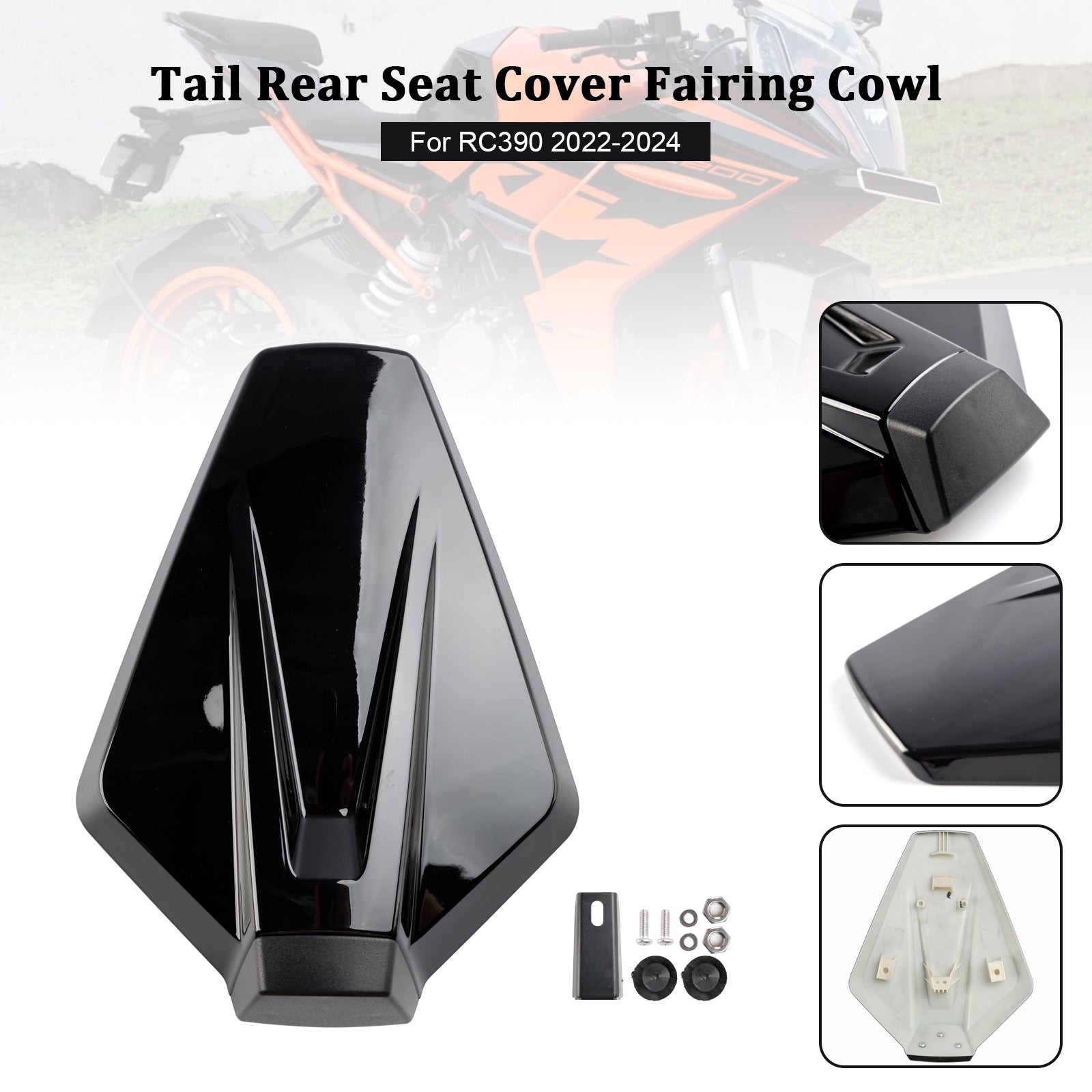 22-24 KTM RC390 Tail Rear Seat Cover Fairing Cowl