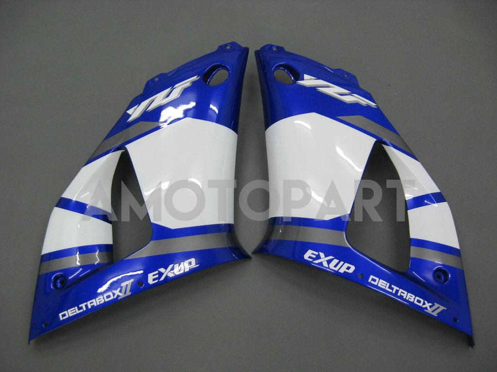 Amotopart 2000-2001 Yamaha YZF 1000 R1 Blue&White Style3 Fairing Kit