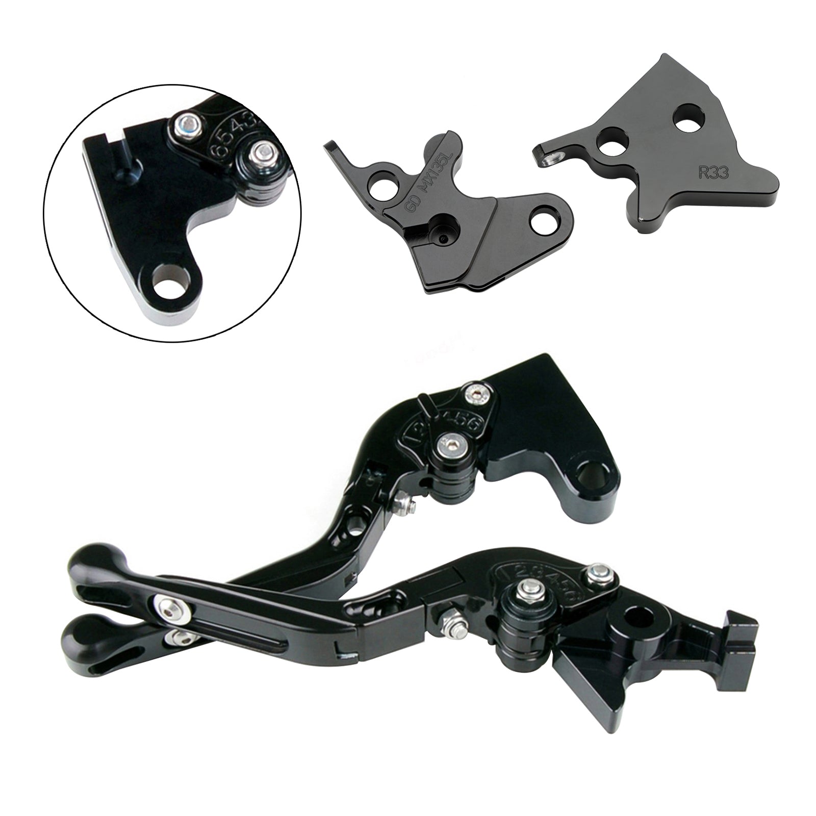 YAMAHA YBR125 2005-2014 Adjustable Clutch Brake Lever