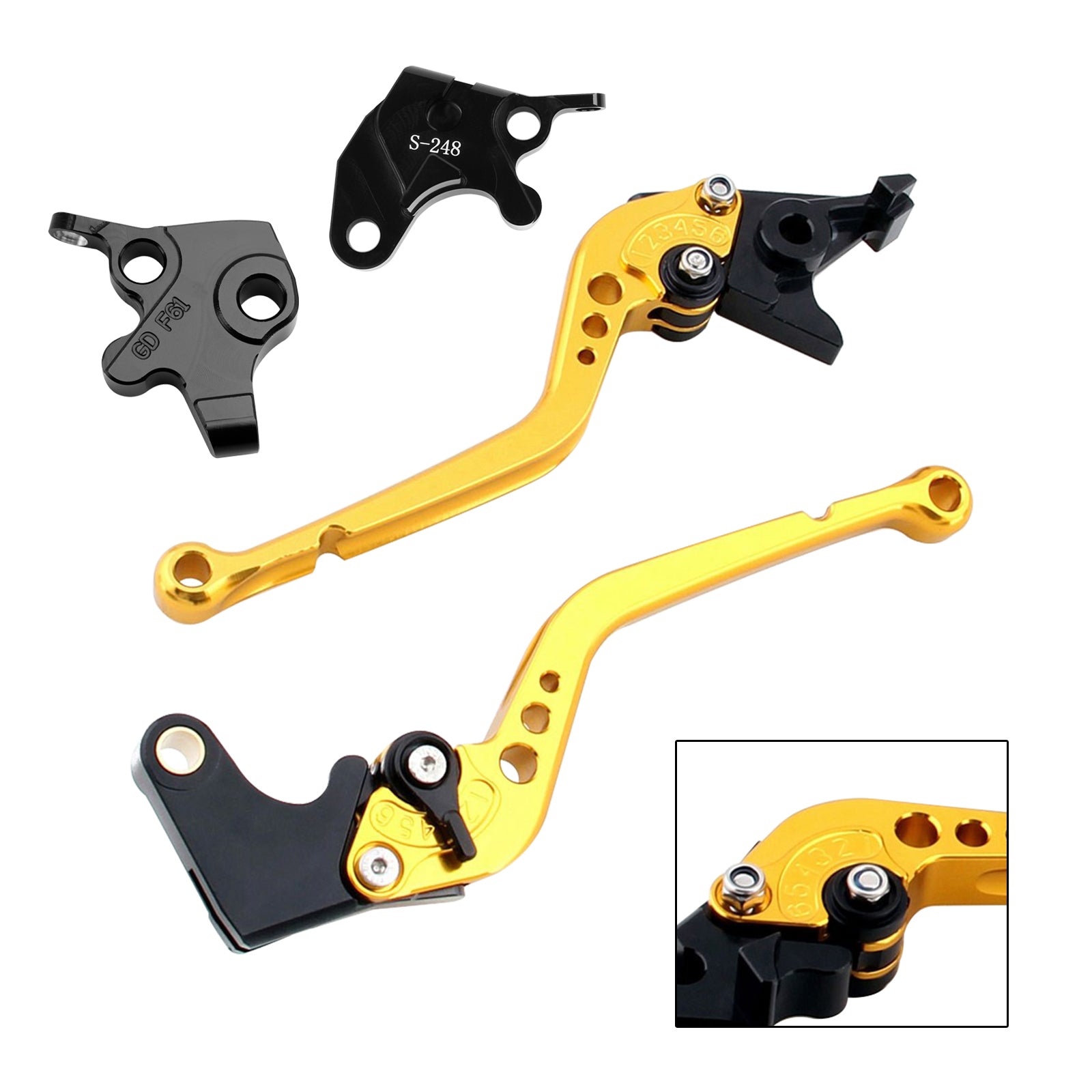 2008-2011 Yamaha YZF R125 Long levier de frein d'embrayage