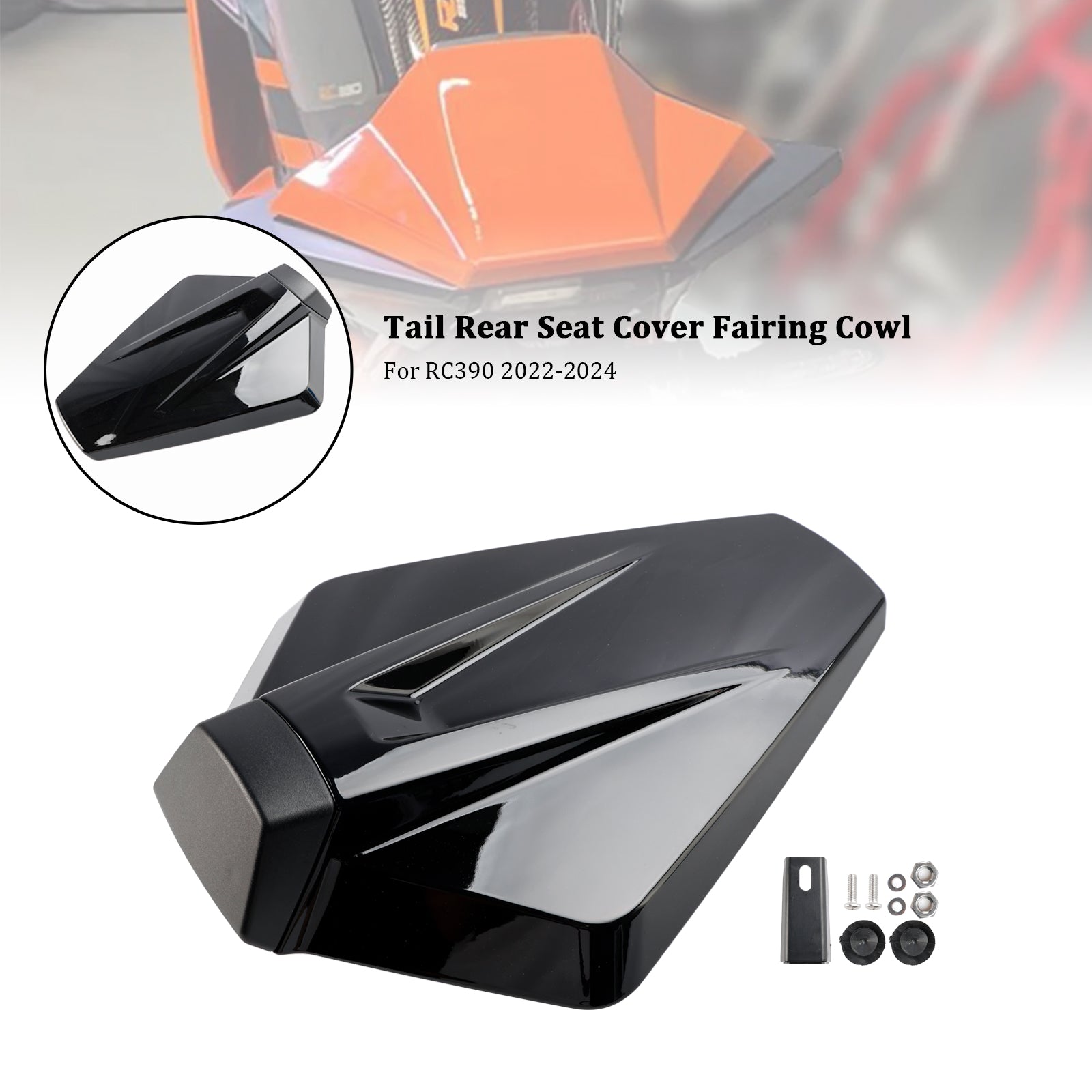 22-24 KTM RC390 Tail Rear Seat Cover Fairing Cowl