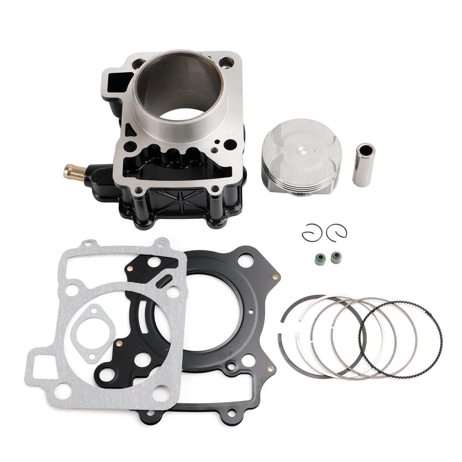 Kit de pistón de cilindro completo de 72 mm, compatible con Bajaj Pulsar NS RS AS 200 CC