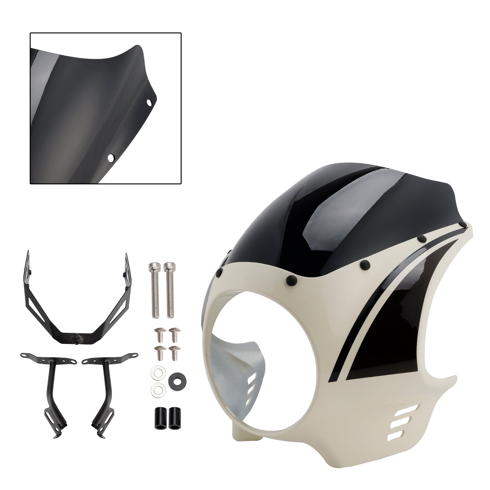 Yamaha XSR900 2022-2025 Headlight Fairing Windshield WindScreen