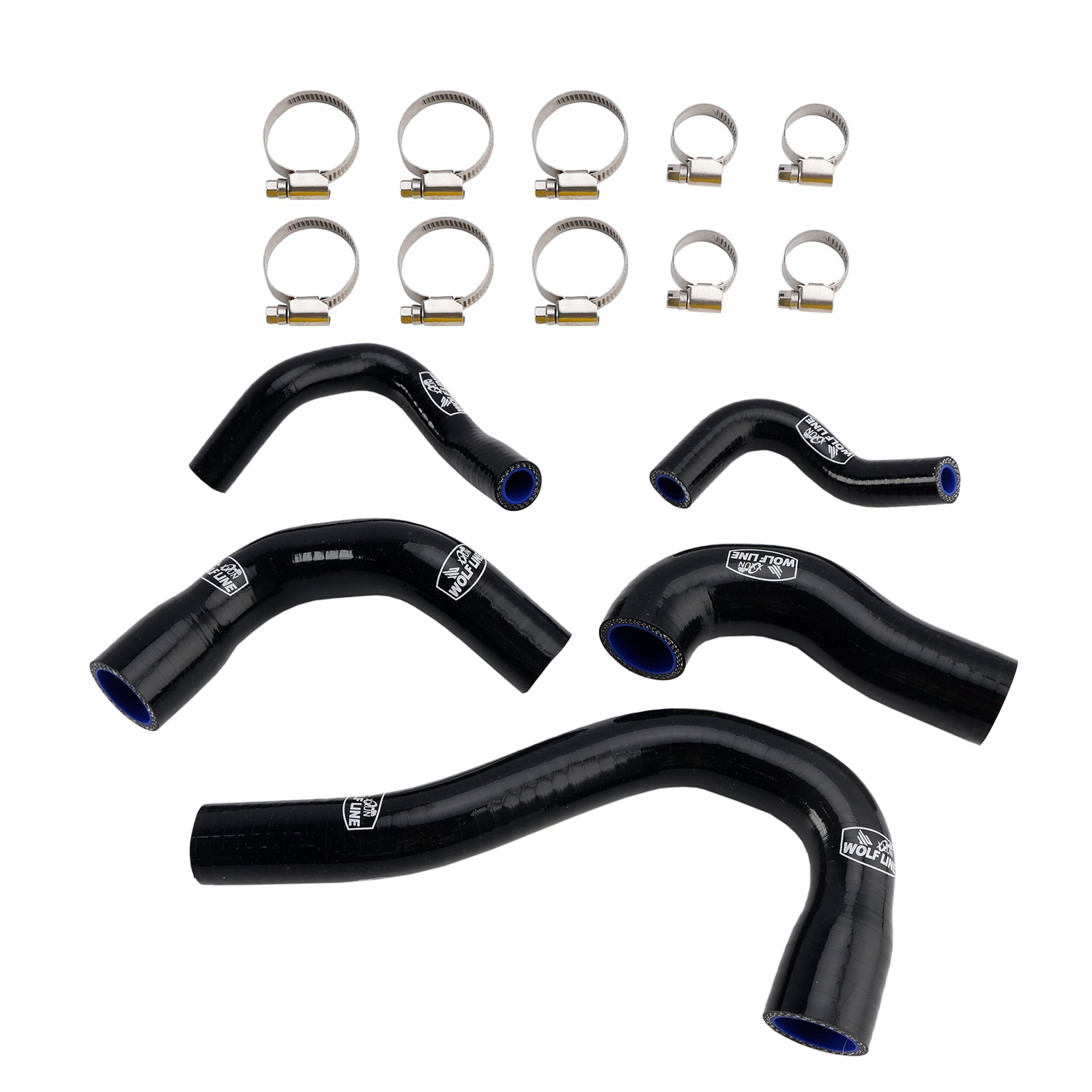 All Years Yamaha MT-09 XSR900 Tracer 9/GT Silicone Radiator coolant Hose