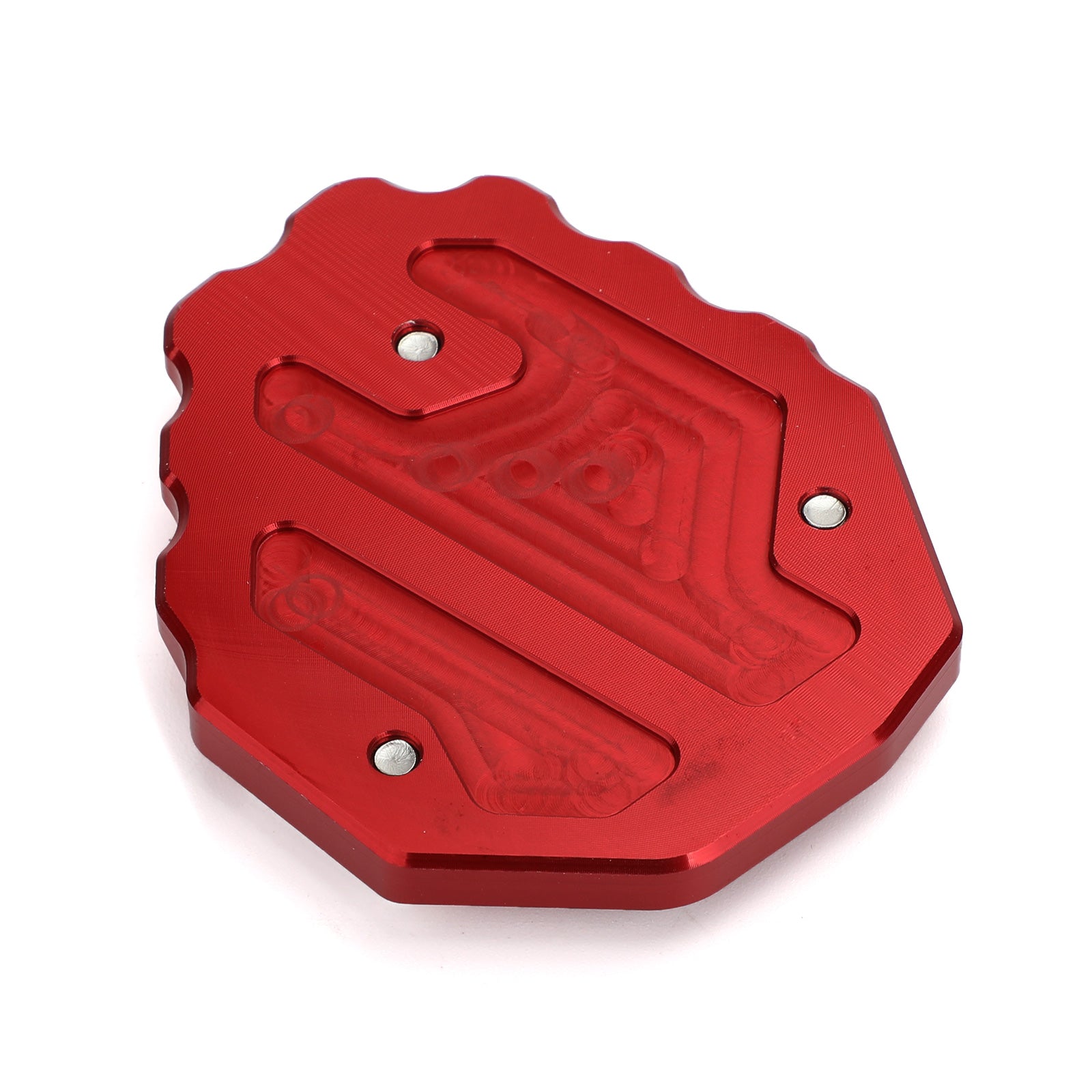 Side Stand Extension Kickstand Enlarger Plate For HONDA CB500X 2019 Red