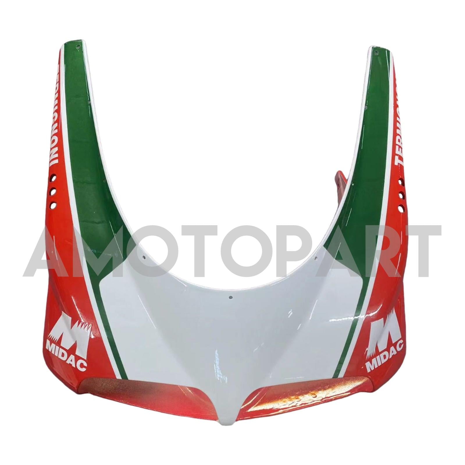 Amotopart 1996-2002 Ducati 748/916/996/998 wit rode kuipset