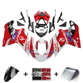 Amotopart 2015-2020 Ducati 1299 959 Red Style3 Fairing Kit