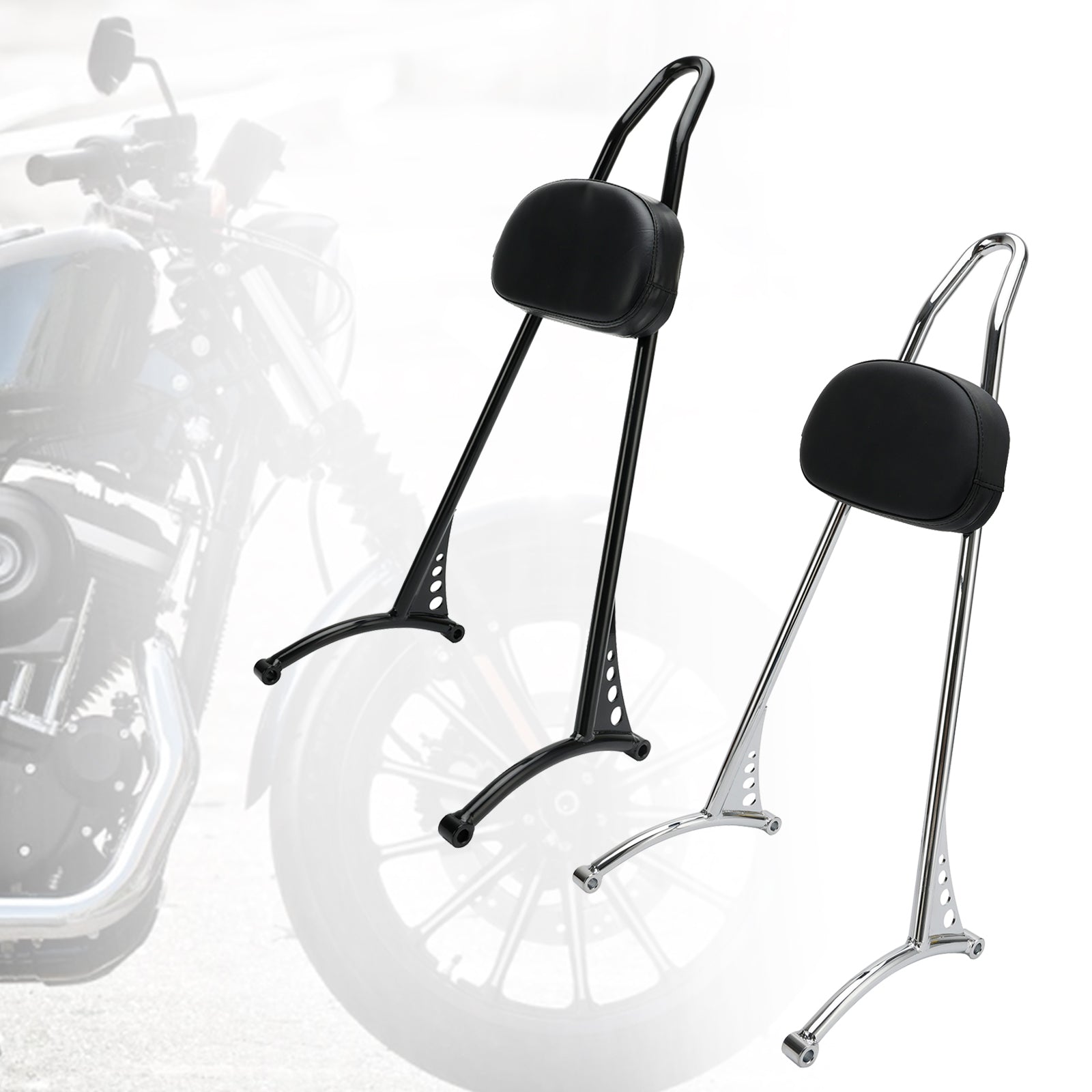 Sportster Iron 883 1200 XL 48 72 Passenger Sissy Bar Backrest