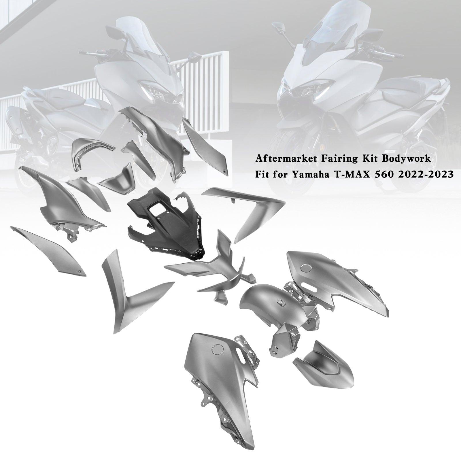 Amotopart 22-24 Yamaha T-MAX 560 Fairing Kit Collection