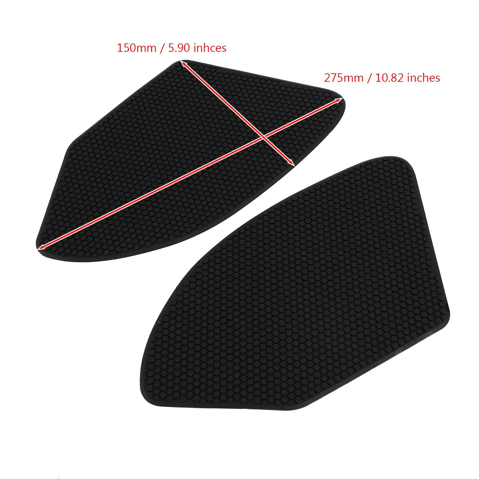 17-19 Suzuki GSXR100 Tank Pads Traction Grips Protector