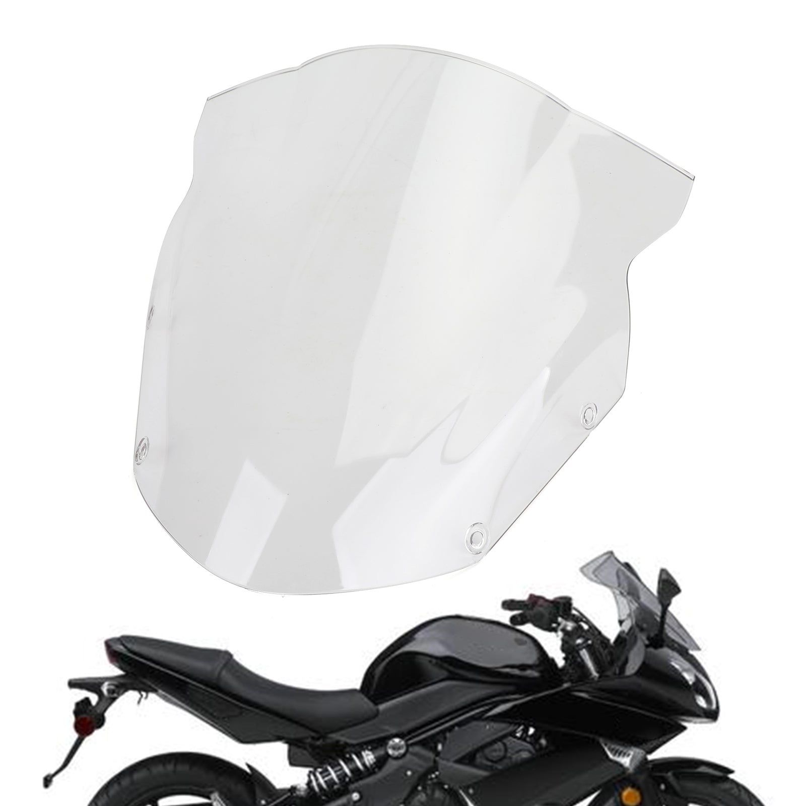 09-11 Kawasaki Ninja 650 ER6F Windshield Windscreen Wind Protector