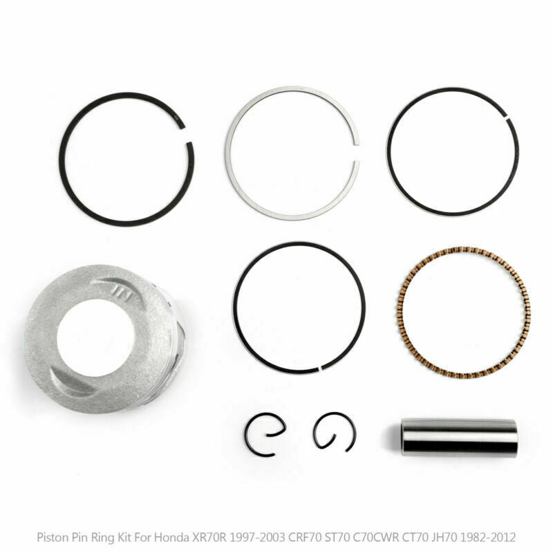 Honda XR70R 1997-2003 CRF70 ST70 C70CWR CT70 JH70 1982-2012 Piston Pin Ring Kit