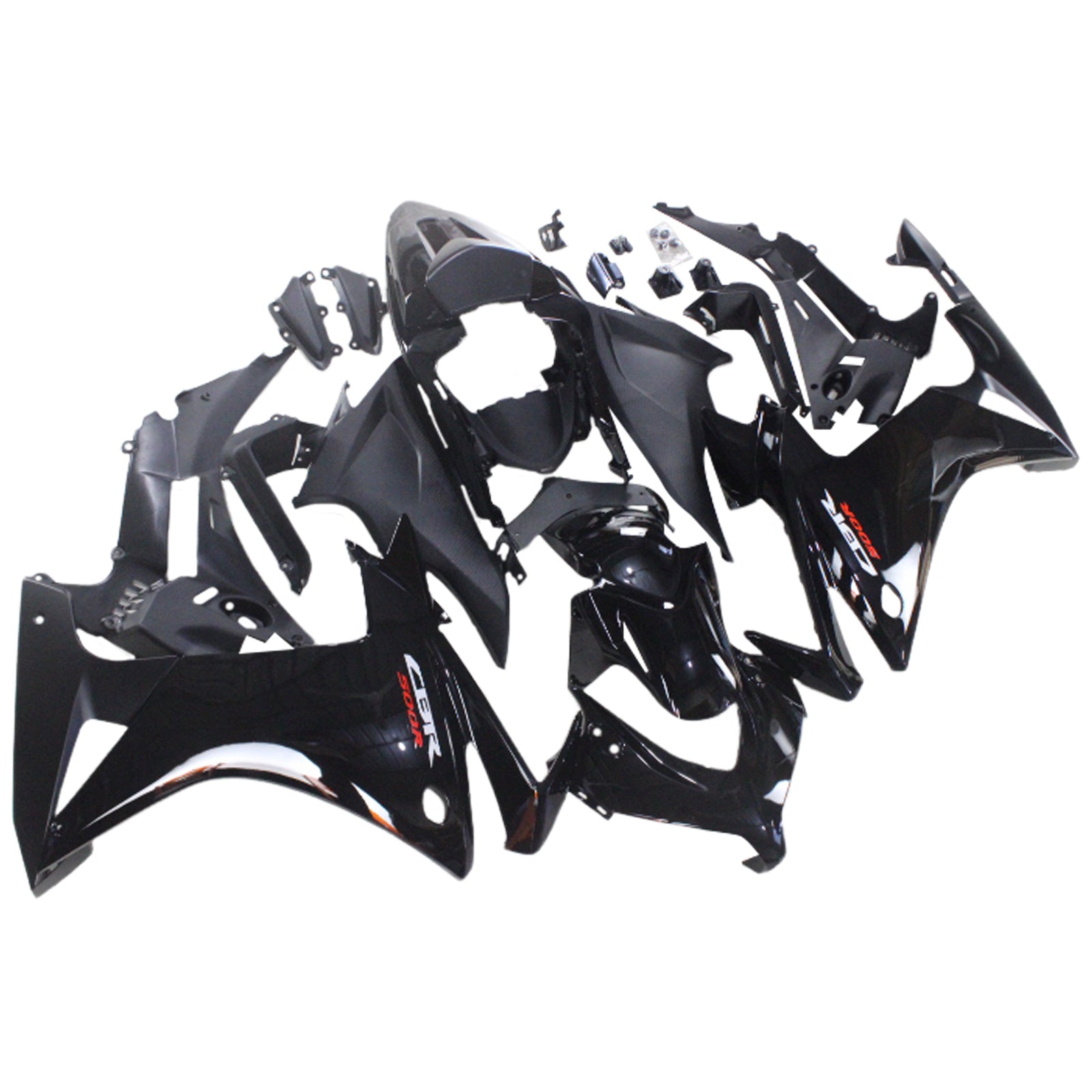 Kit carena nera Amotopart 2013-2015 CBR500R Honda