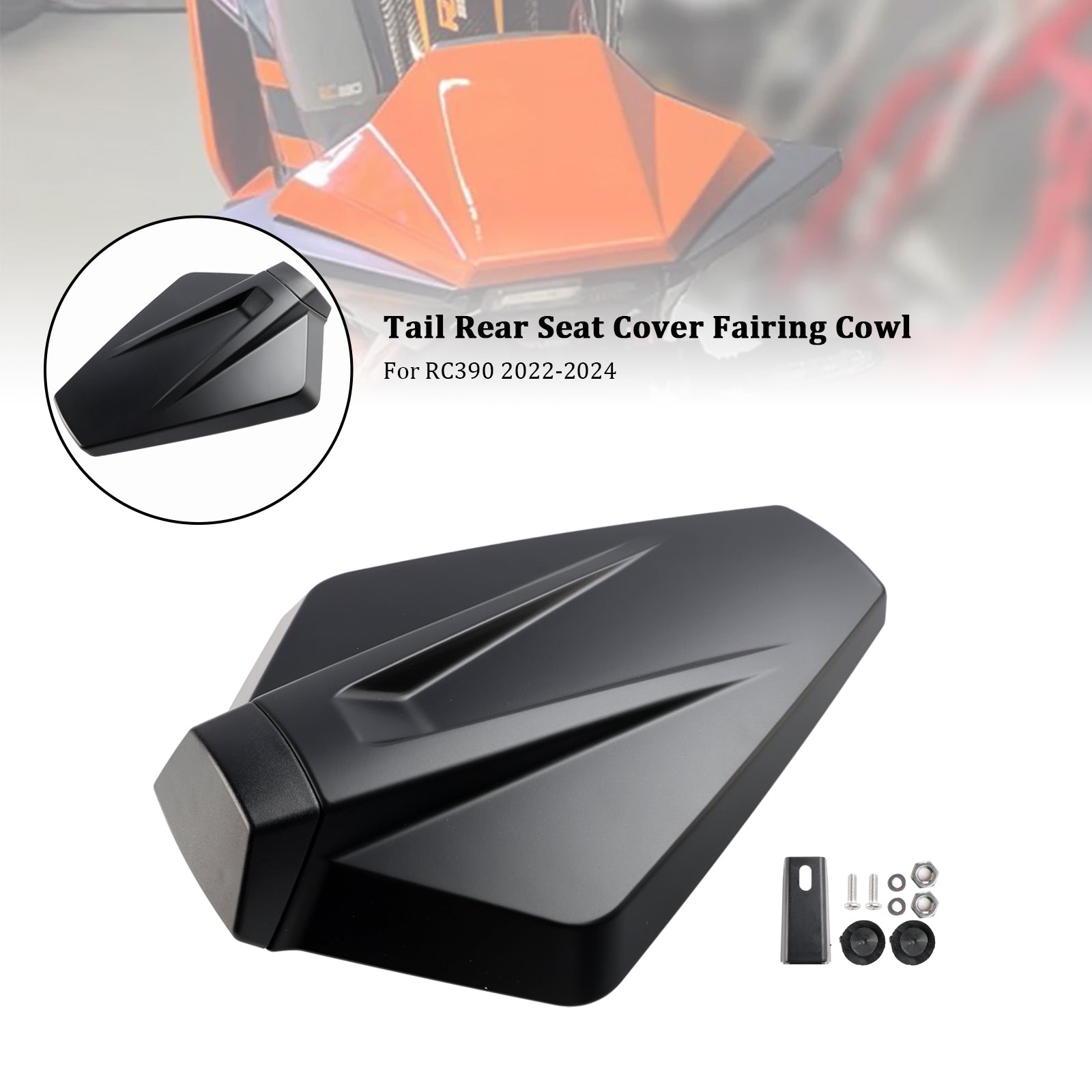 22-24 KTM RC390 Tail Rear Seat Cover Fairing Cowl