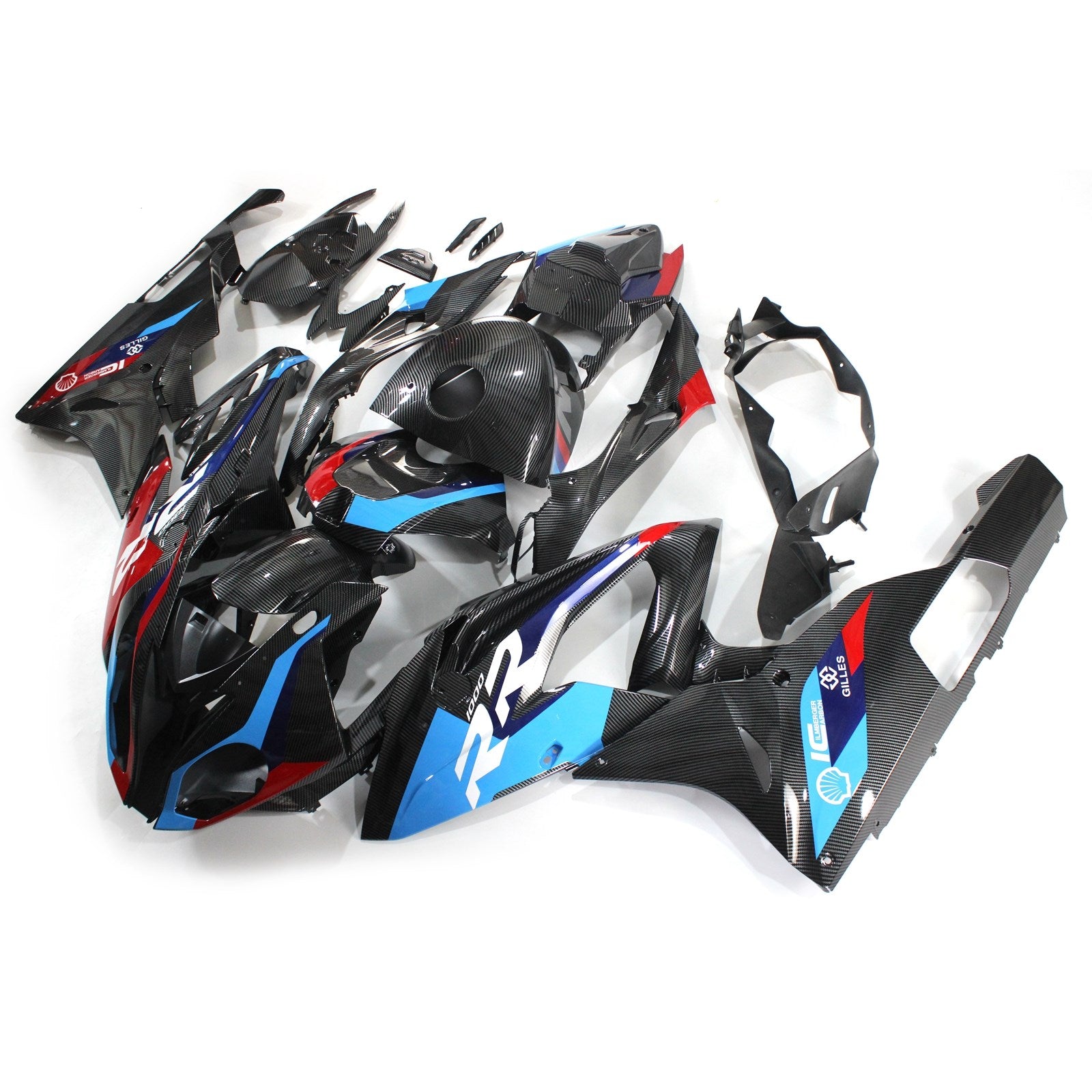 Amotopart 2015-2016 BMW S1000RR Carbon Fiber Pattern Fairing Kit