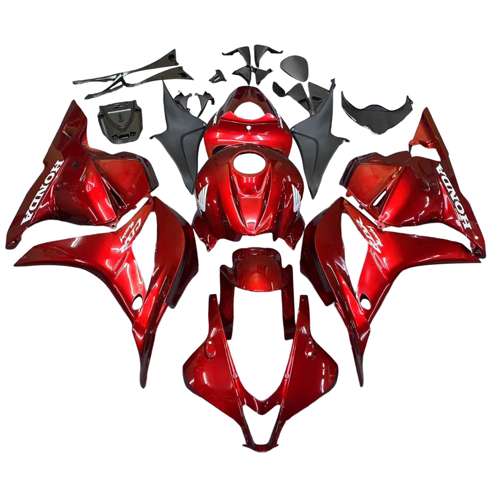 Amotopart 2009-2012 Honda CBR600RR Red Fairing Kit
