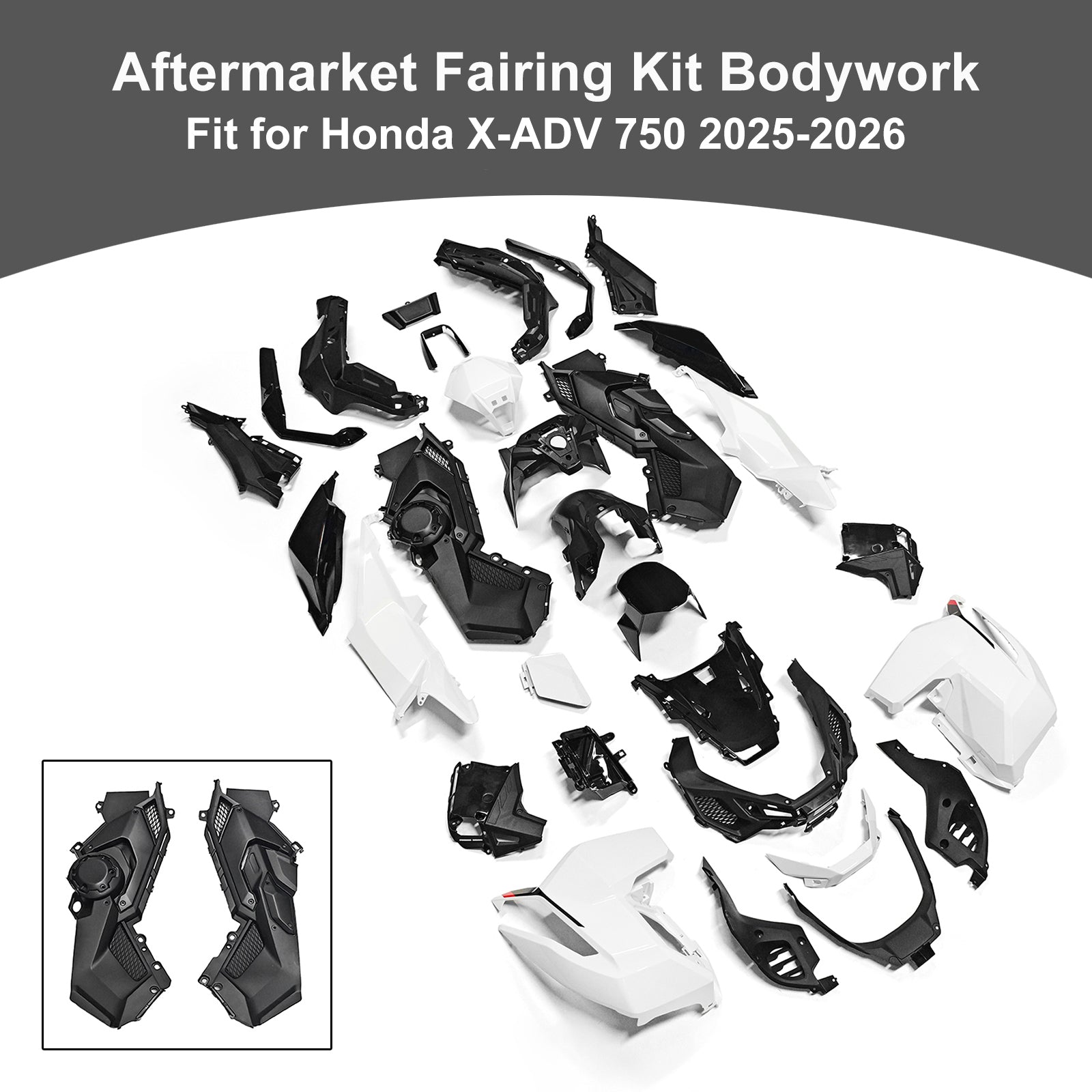 Amotopart 2025-2026 Honda X-ADV 750 Collection de kits de carénage